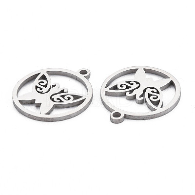 Non-Tarnish 304 Stainless Steel Pendants LS-STAS-N095-061-1