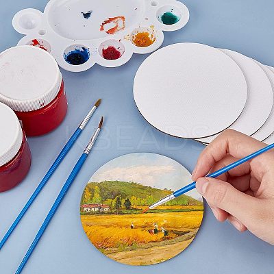 Wood and Linen Painting Canvas Panels DIY-NB0001-72B-1