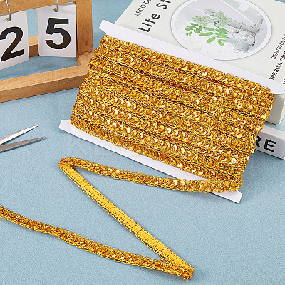 Metallic Braided Lace Trim OCOR-WH20020-24F-1