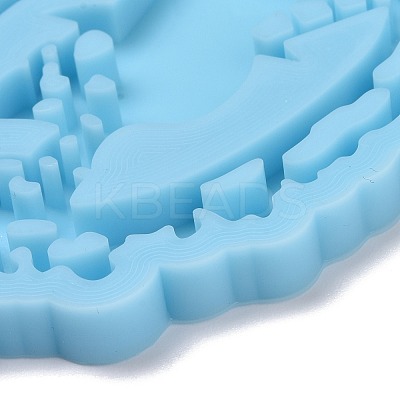 Magic Mirror Pendant Silicone Molds DIY-F109-08-1