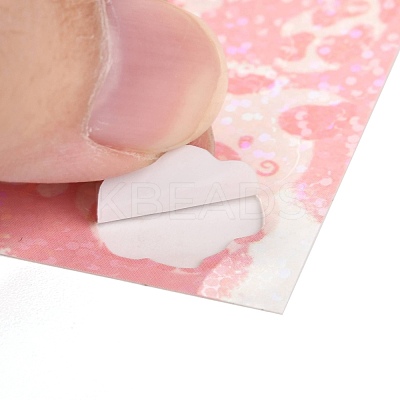 Laser Paper Stickers DIY-I070-A01-1