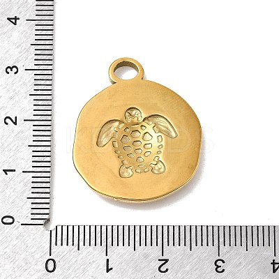 Marine Organism Theme 304 Stainless Steel Pendants STAS-Z179-40G-02-1