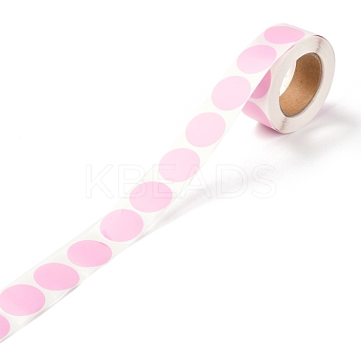 Self-Adhesive Blank Round Paper Gift Tag Stickers DIY-G013-I14-1