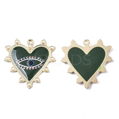 Printed Alloy Pendants X-ENAM-S016-69C-1