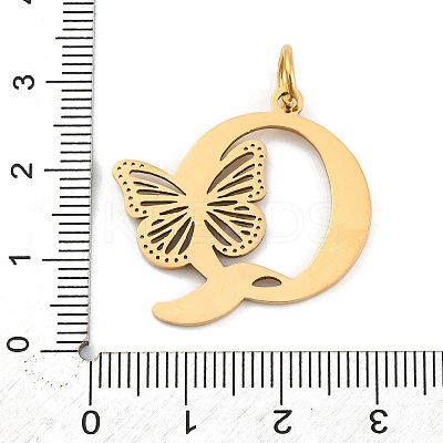 Ion Plating(IP) 201 Stainless Steel Pendants STAS-N103-184G-Q-1