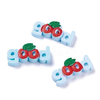 Resin Cabochons RESI-K014-03B-1