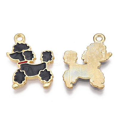 Alloy Enamel Pendants X-ENAM-WH0071-02B-1