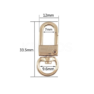 Alloy Swivel Clasps PW-WG74639-04-1