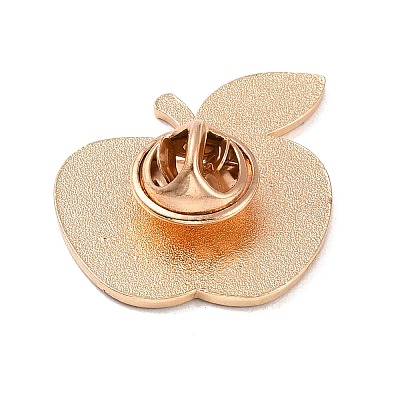 Teacher's Day Theme Rack Plating Light Gold Alloy Brooches JEWB-Z016-01KCG-14-1