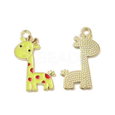 Alloy Enamel Pendants ENAM-B050-13G-01-1