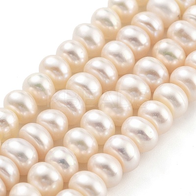 Natural Cultured Freshwater Pearl Beads Strands PEAR-C003-34B-1