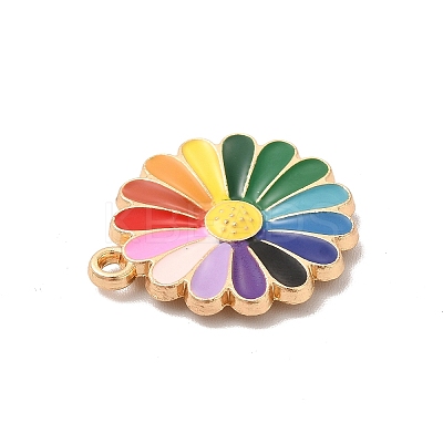 Alloy Enamel Pendants ENAM-A143-02KCG-1