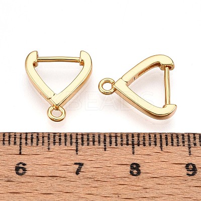 Brass Hoop Earring Finding KK-N261-56G-1