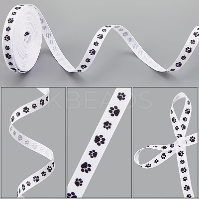 Polyester Grosgrain Ribbons OCOR-WH20002-63A-1