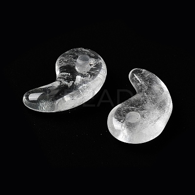 Natural Quartz Crystal Pendants G-P469-13C-01-1