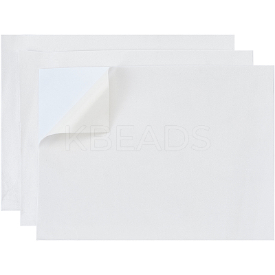 Rectangle Self Adhesive Velvet Patches AJEW-WH20011-11B-1