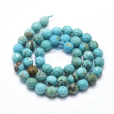 Natural Magnesite Beads Strands G-D0012-01C-1