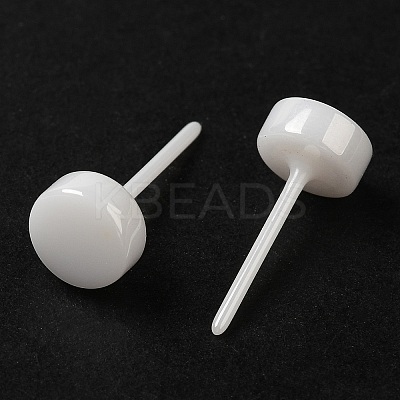 Hypoallergenic Bioceramics Zirconia Ceramic Stud Earrings EJEW-F340-05A-02-1