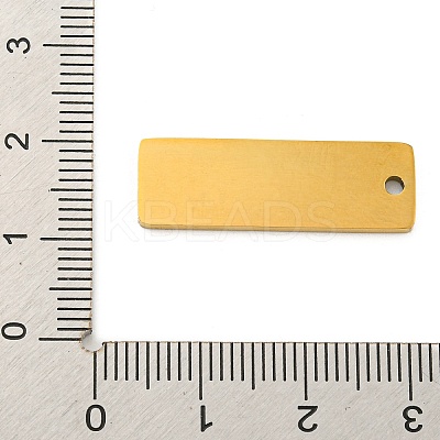 PVD Vacuum Plating 201 Stainless Steel Big Pendants STAS-L079-027J-G-1