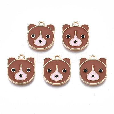 Alloy Enamel Pendants ENAM-N054-75D-1