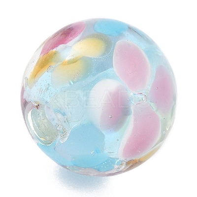 Round Lampwork Beads LS-LAMP-H059-A04-1