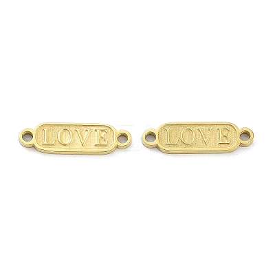 Ion Plating(IP) 316L Surgical Stainless Steel Connector Charms STAS-D029-01G-1