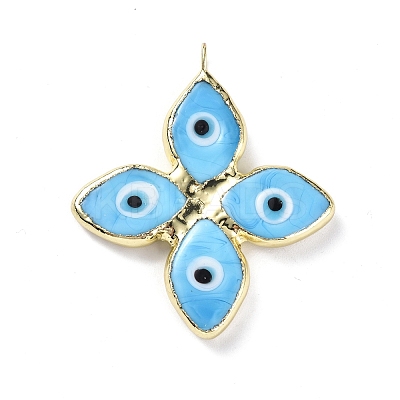 Handmade Lampwork Big Pendants LAMP-C009-03LG-03-1