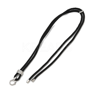 Nylon Cord Necklaces Findings KK-Q019-10P-06-1