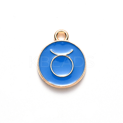Alloy Enamel Pendants LS-X-ENAM-S124-01B-02C-1