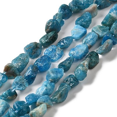 Raw Rough Natural Apatite Beads Strands G-I283-G03-01-1