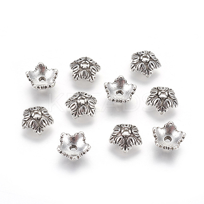 Tibetan Style Bead Caps LS-TIBEB-A24621-AS-LF-1