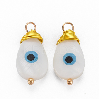 Freshwater Shell Pendants SHEL-S276-141-1