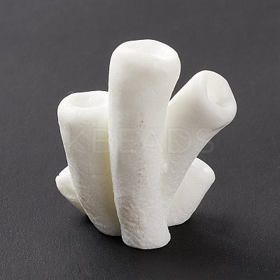 Resin Imitation Coral Ornaments DJEW-G026-09A-1