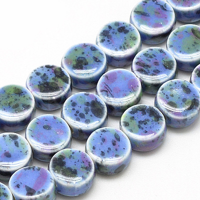 Handmade Porcelain Beads LS-X-PORC-S496-D03-10mm-1