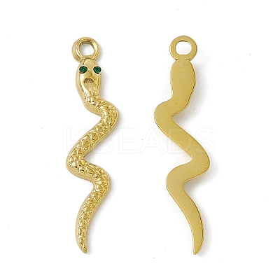 PVD Vacuum Plating 201 Stainless Steel Pendants STAS-J401-VC743-1