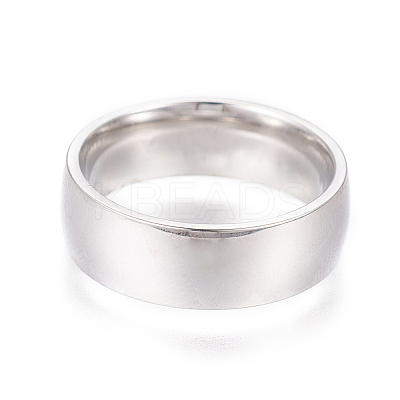 304 Stainless Steel Finger Rings X-RJEW-F098-15P-1