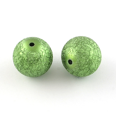 Crapy Exterior Acrylic Beads X-ACRP-R005-20mm-M-1