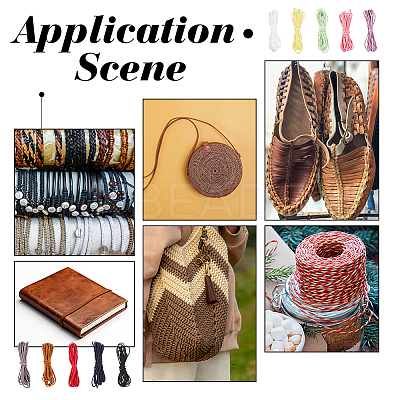 Flat Faux Suede Cord DIY Jewelry Making Finding Kit DIY-DC0002-63-1