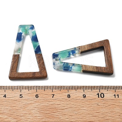 Resin and Walnut Pendants FIND-R051-03A-1