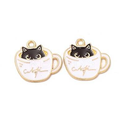 Alloy Enamel Pendants ENAM-C005-15G-1