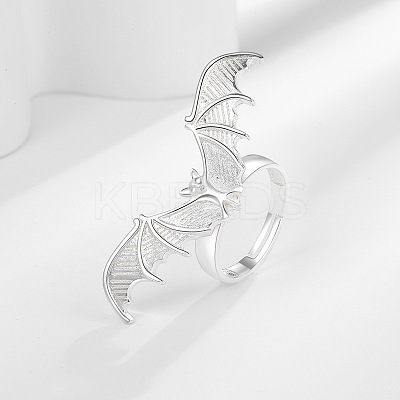 Halloween Adjustable Brass Cuff Open Rings WG86211-01-1