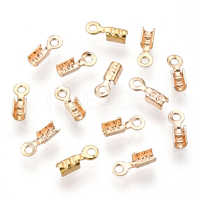 Brass Folding Crimp Ends LS-X-KK-Q735-75G-1