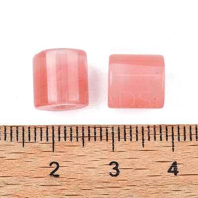 Cherry Quartz Glass Beads G-I395-B12-1