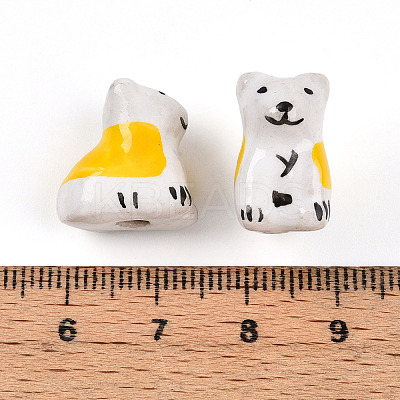 Handmade Porcelain Beads X1-PORC-N009-09C-1