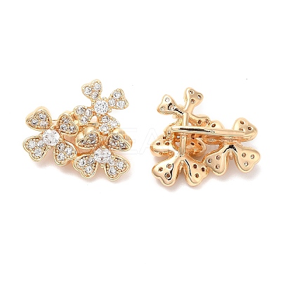 Brass Slide Charms KK-K333-38G-1