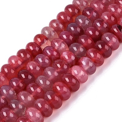 Natural Agate Beads Strands G-Q613-01E-08-1
