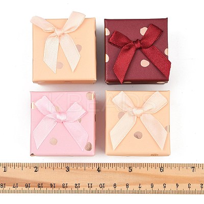 12Pcs Cardboard Ring Boxes CBOX-FP0001-03-1