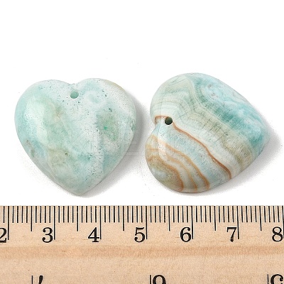 Natural Hemimorphite Pendants G-Z118-02-1