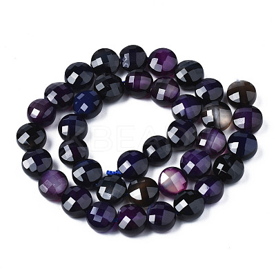 Natural Agate Beads Strands G-S359-366B-1