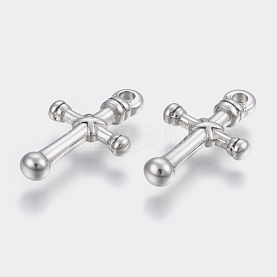 Tarnish Resistant 304 Stainless Steel Pendants STAS-P197-030P-1